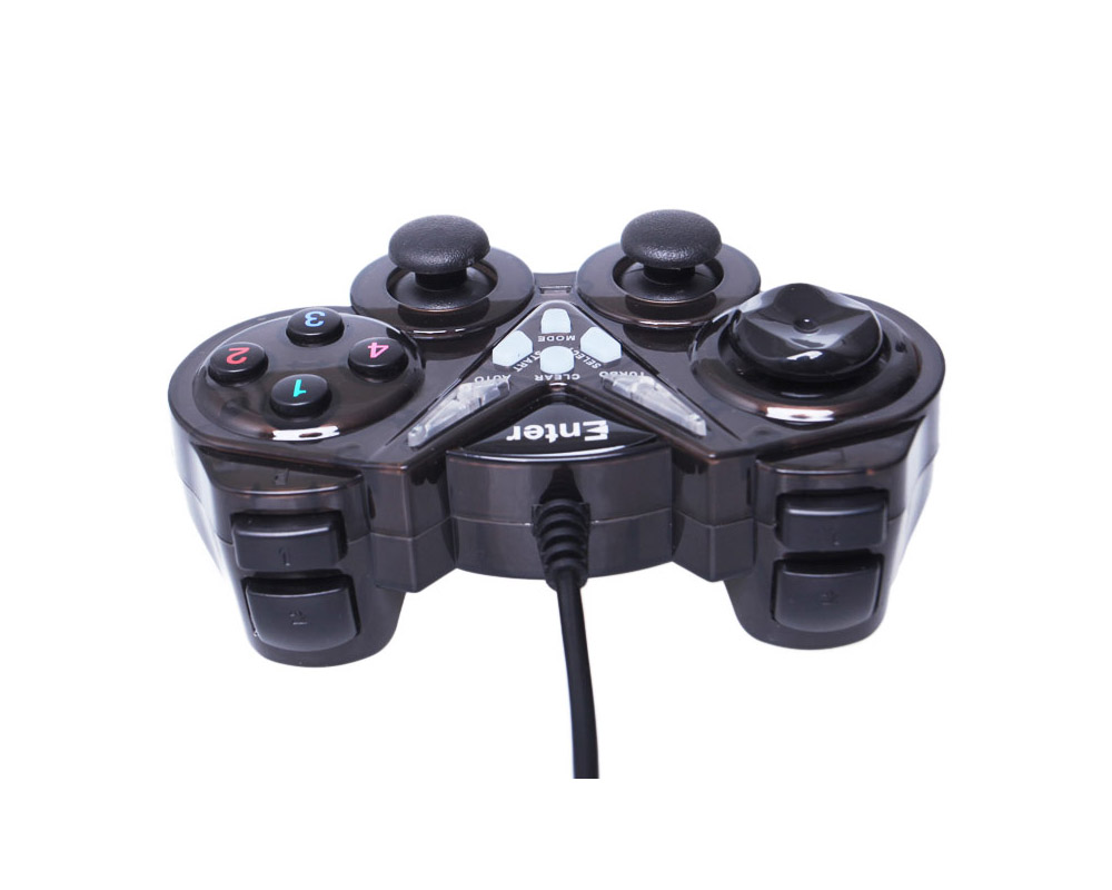 Game Pad With Vibration E-GPV10, PC, Gamepad - Mobile & Tablet Accessories by enter