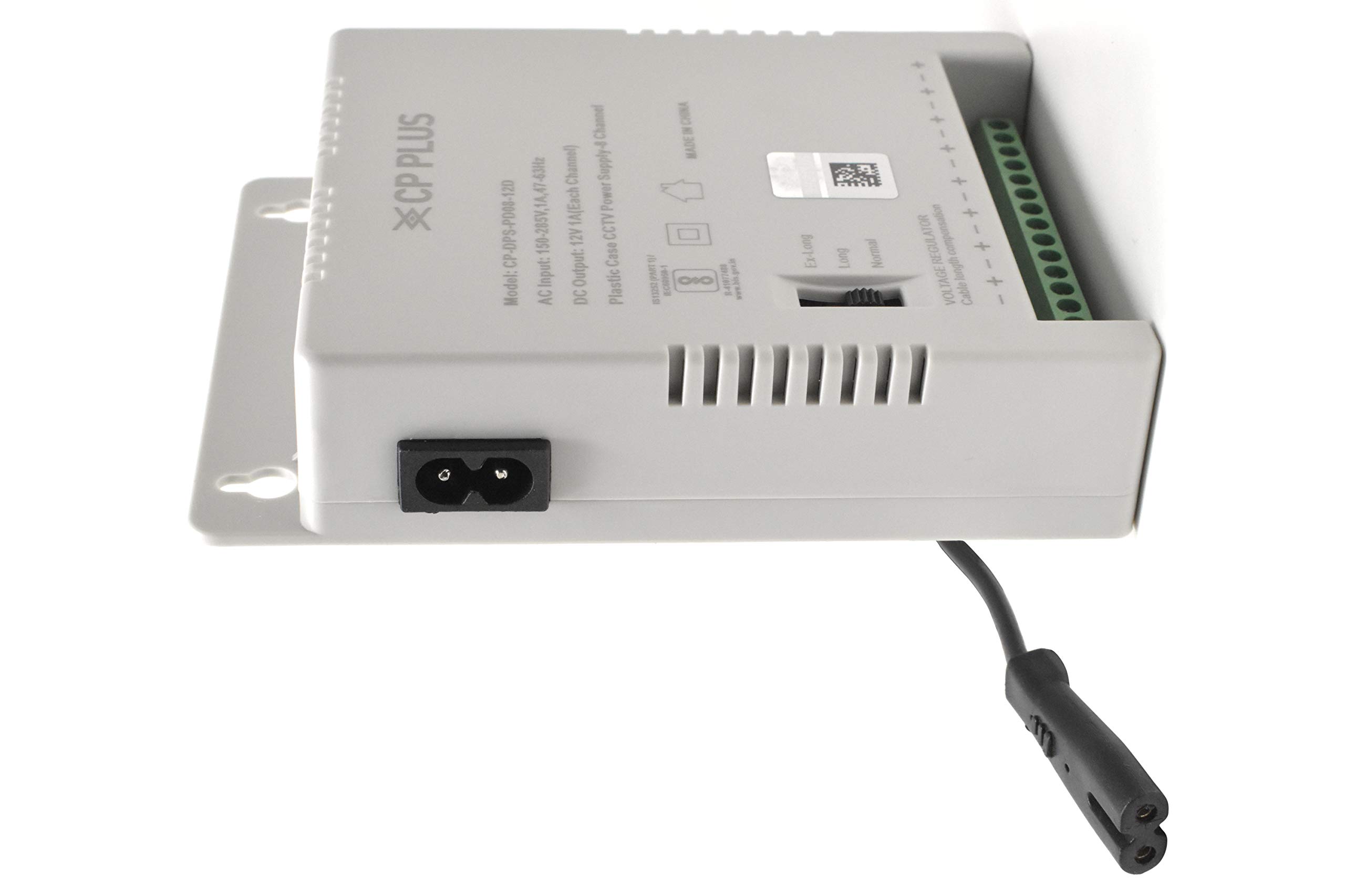 CP Plus CP-DPS-PD08-12D 12V 10Amp 8 Channel Fiber SMPS - USB ADAPTER WIFI by HP