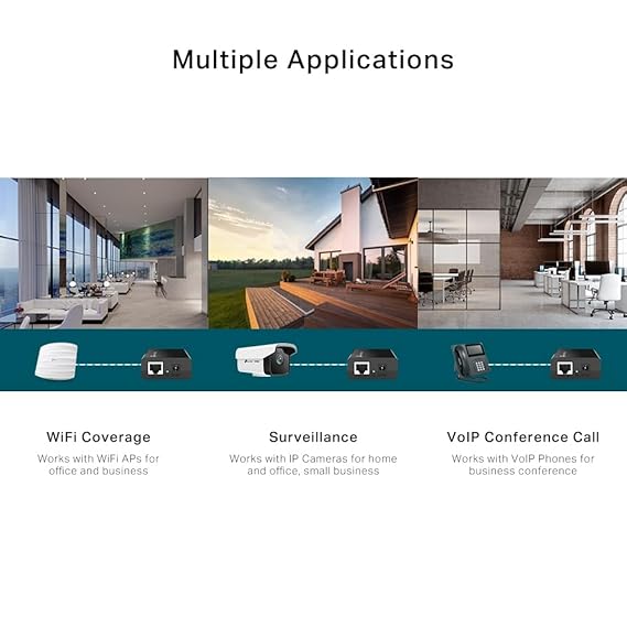 TP-LINK TL-PoE150S PoE Injector Adapter - Image 3