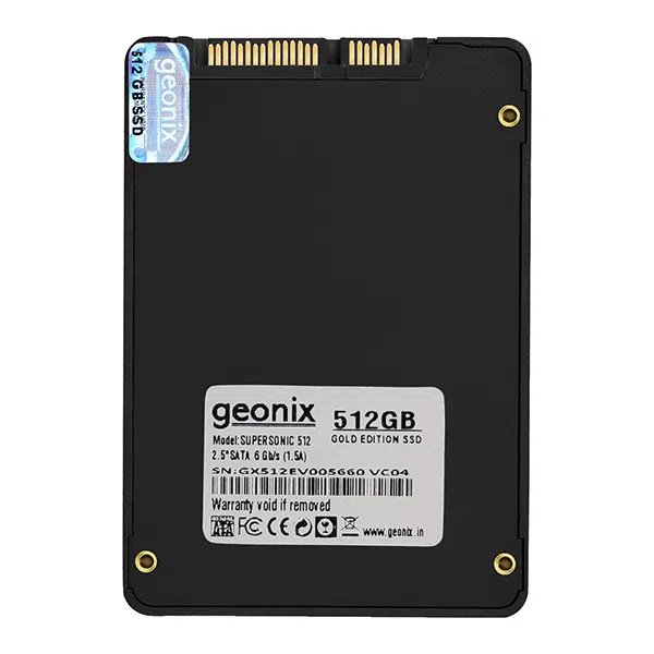 Geonix 512GB Supersonic SSD Gold Edition - Storage by Geonix
