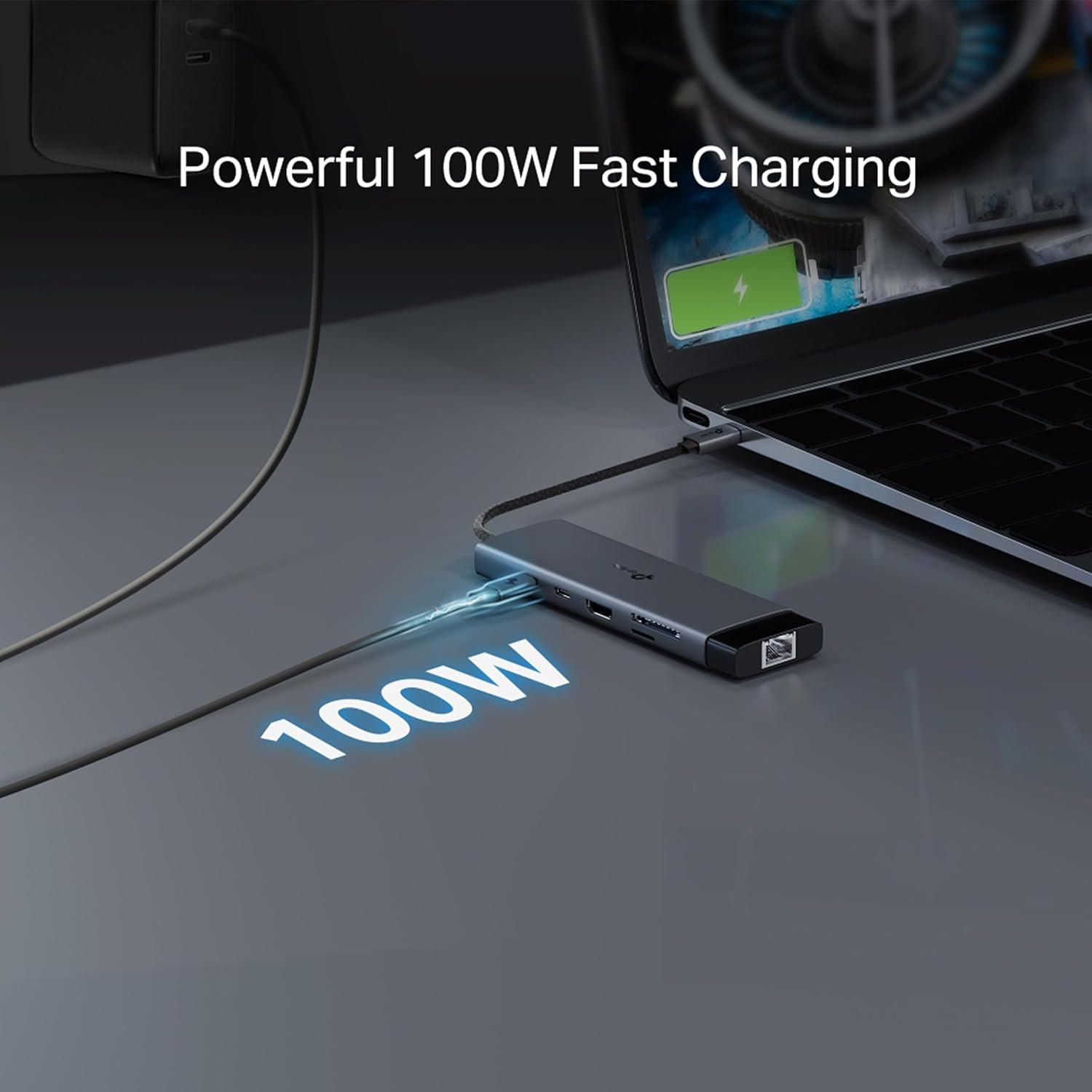 TP-Link UH9120C USB Type-C 9-in-1 Hub 4K HDMI 100W PD Charging - USB HUB by Tp-Link