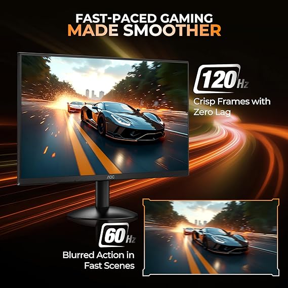 AOC 22B30HM2 21.5" (54.61 cm) Gaming Monitor Full HD 1920x1080, 100HzRefresh Rate - LED Monitor by AOC