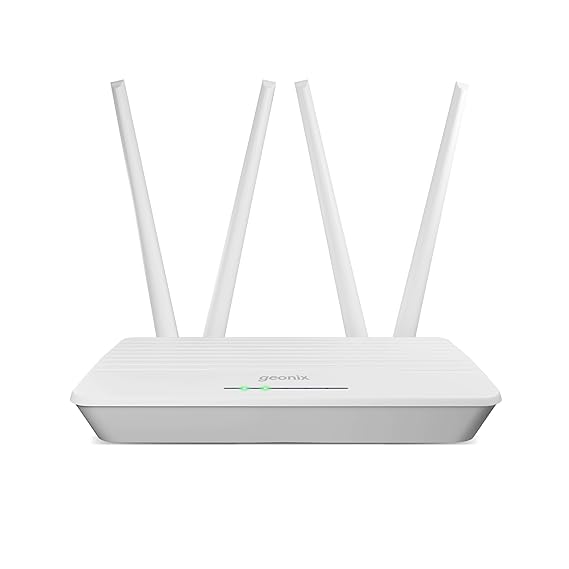 GEONIX Wireless Single_Band Router 4G Mobile Sim Based Router with 4 Antenna - Router by Geonix