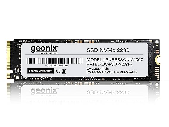 GEONIX 256GB M.2 NVMe SSD, 2280 SATA III (6Gb/s - Storage by Geonix