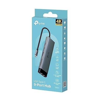 TP-Link UH9120C USB Type-C 9-in-1 Hub 4K HDMI 100W PD Charging - Image 3