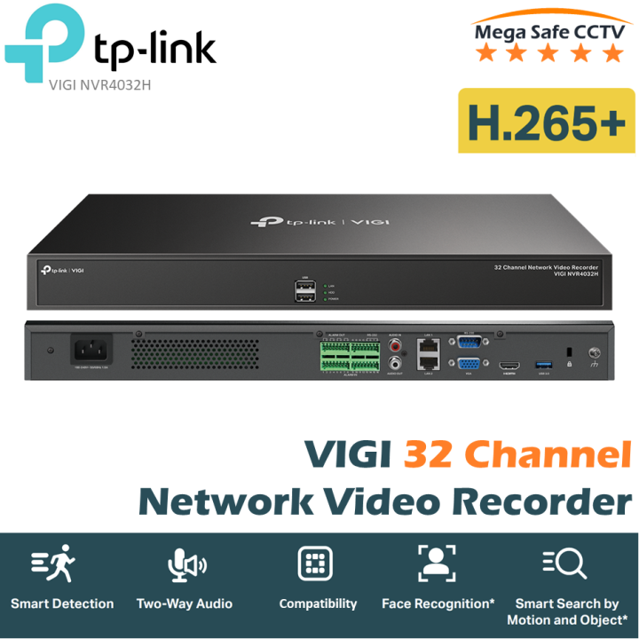 TP-Link VIGI NVR4032H VIGI 32 Channel NVR Network ... - Image 3