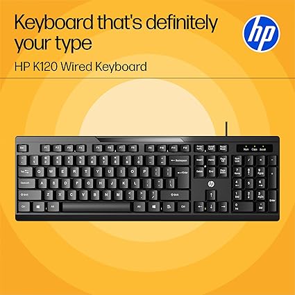 HP K120 Wired Keyboard/3 Years RTB Warranty - keyboard by HP