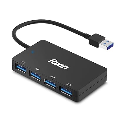 Foxin 4-in-1 USB Hub Ultra Slim - USB HUB by Foxin