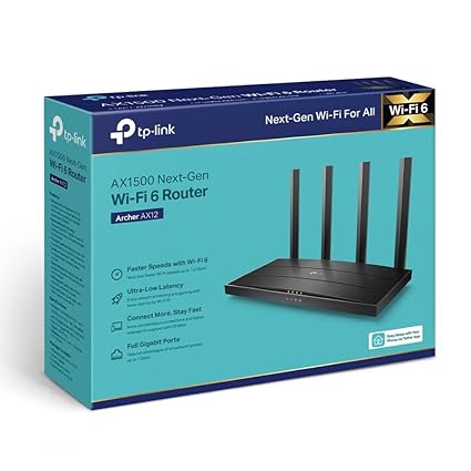 Tp-Link AX1500 NEXT-GEN WI-FI 6ROUTER (Archer AX122) - Router by Tp-Link